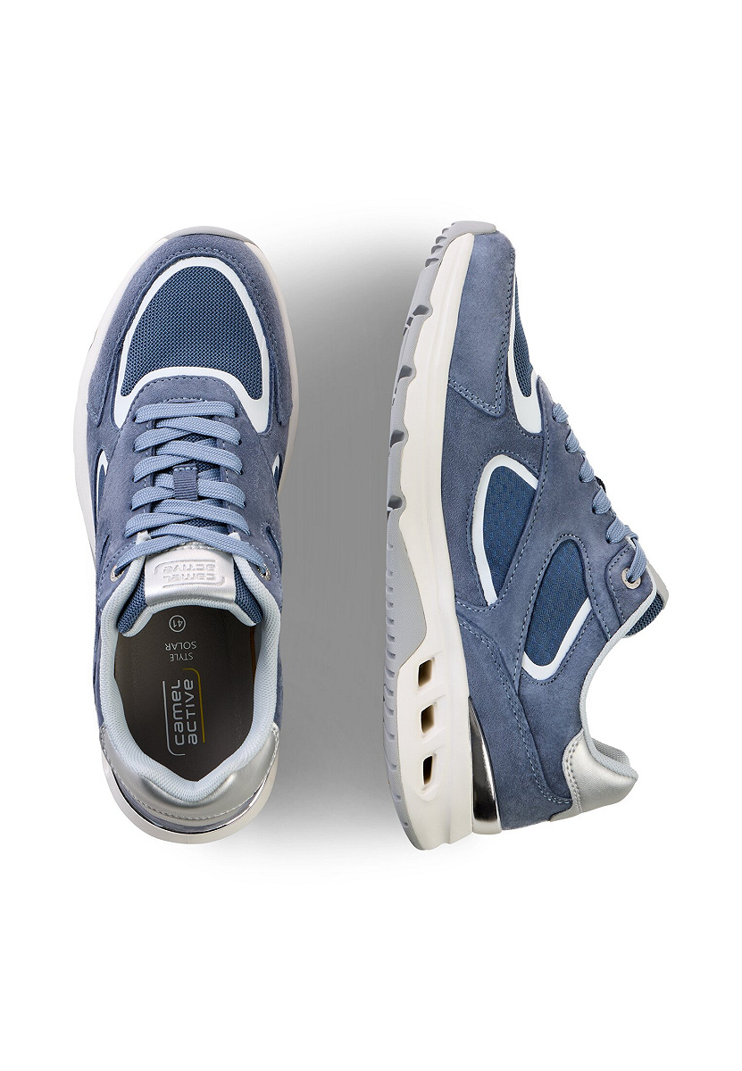 Sneaker Goat Suede HELLBLAU