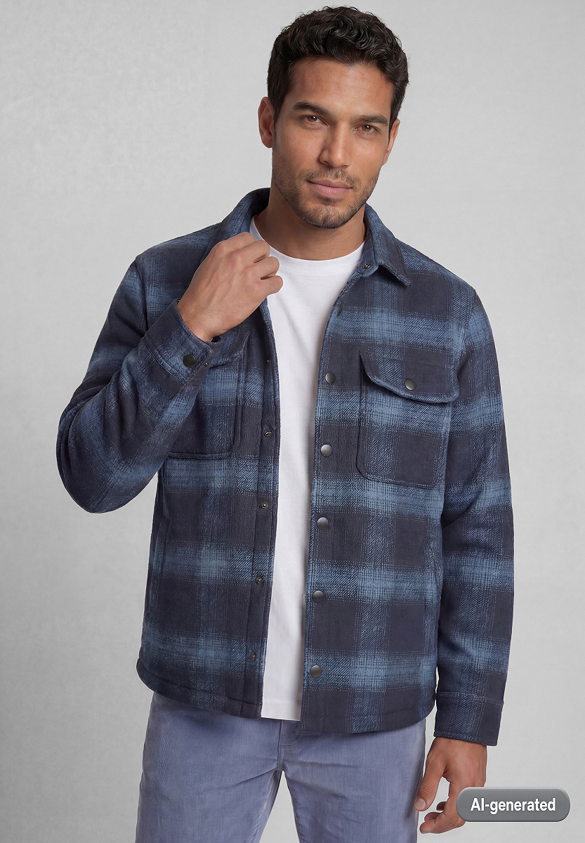 Woll-Mix Jacke mit Innentasche