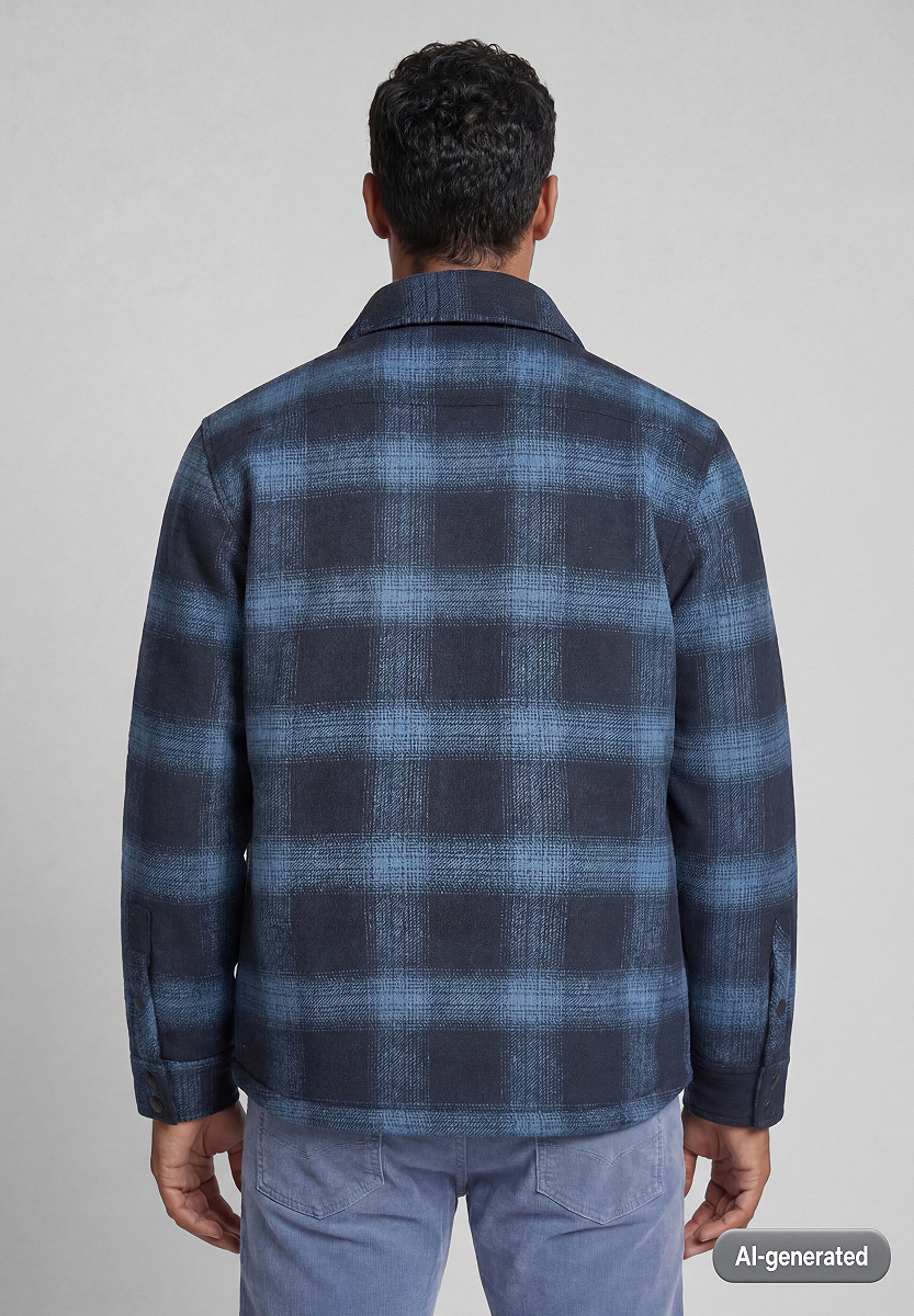 Woll-Mix Jacke mit Innentasche