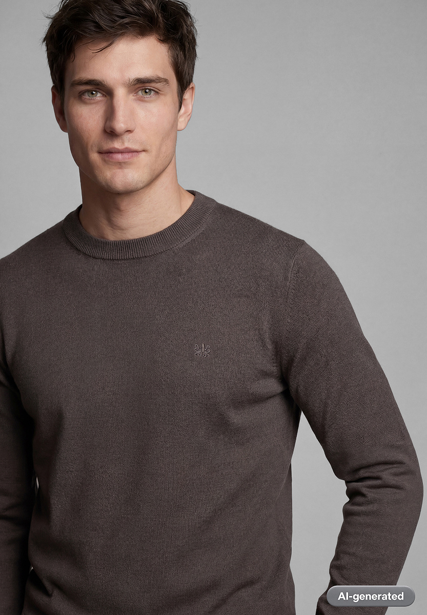 Weicher Pullover in Strickqualität