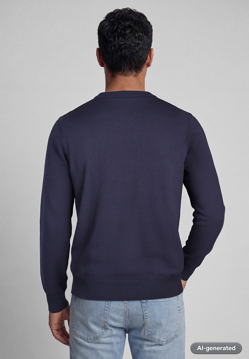 Weicher Pullover in Strickqualität