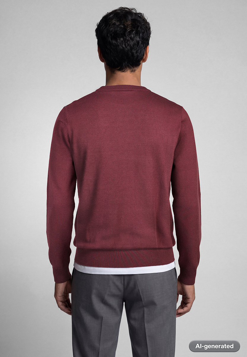 Weicher Pullover in Strickqualität
