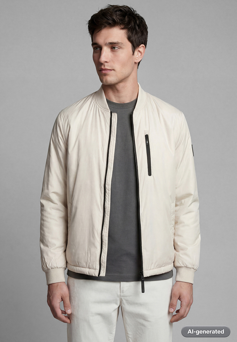 Ultraleichter Blouson mit Bomberkragen