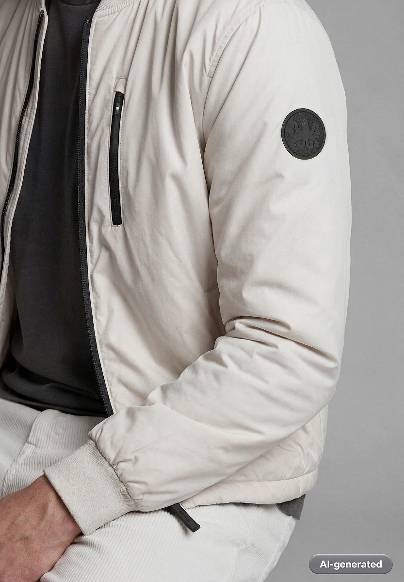 Ultraleichter Blouson mit Bomberkragen
