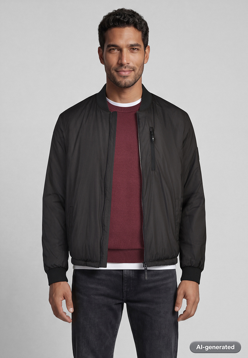 Ultraleichter Blouson mit Bomberkragen