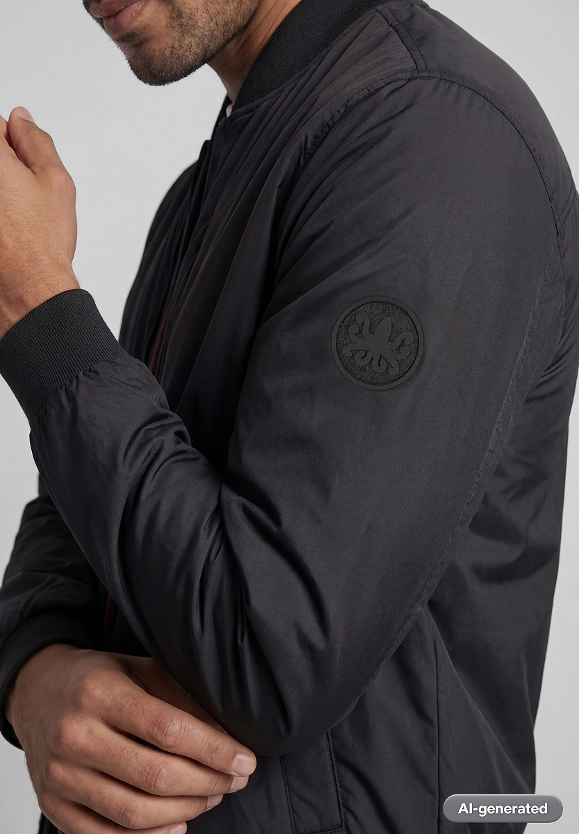 Ultraleichter Blouson mit Bomberkragen