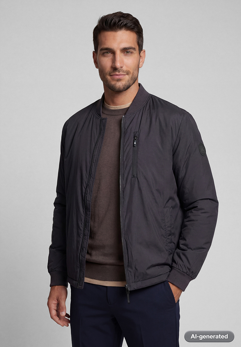 Ultraleichter Blouson mit Bomberkragen