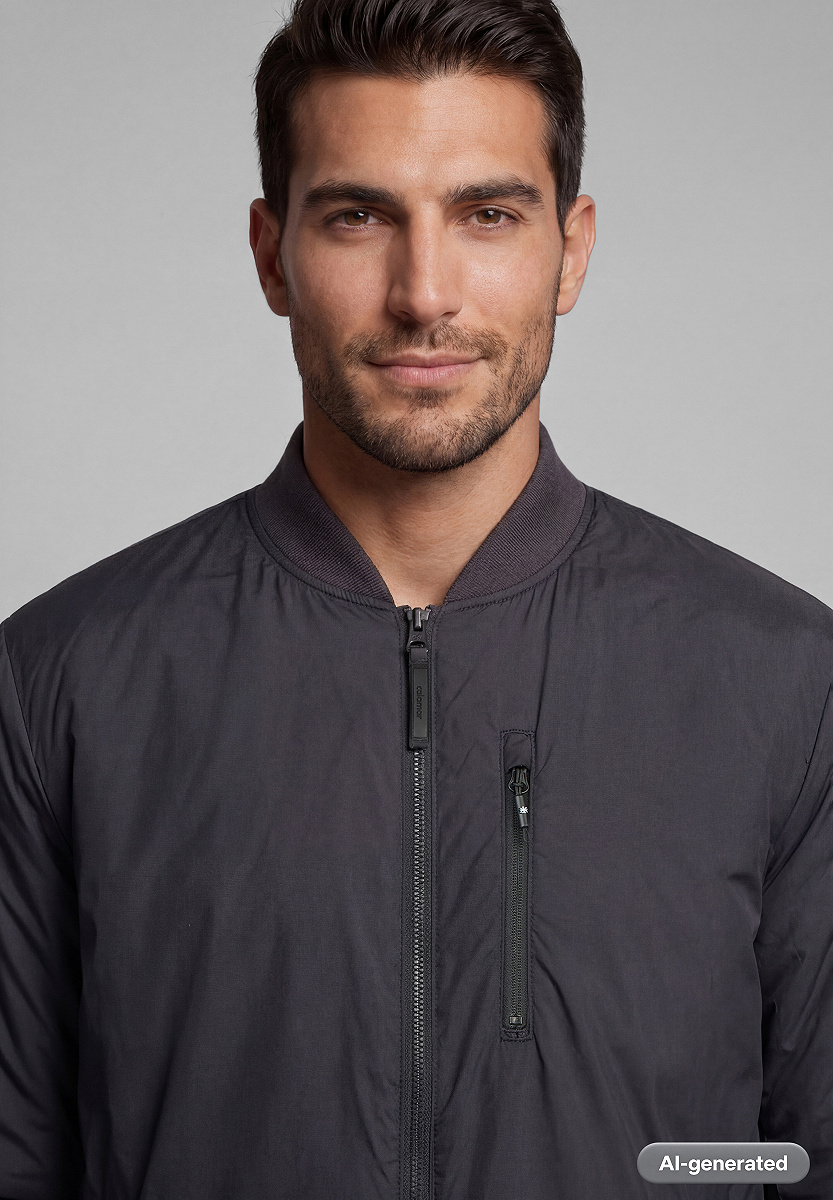 Ultraleichter Blouson mit Bomberkragen