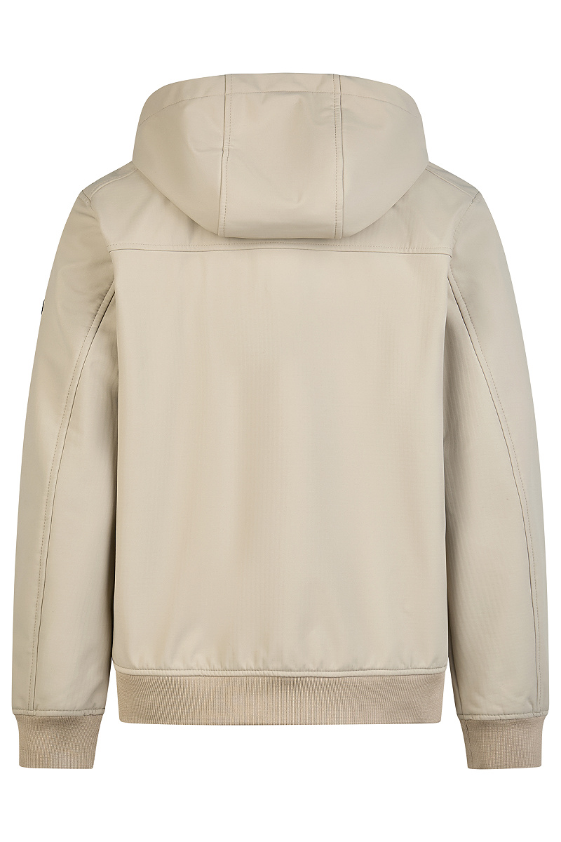 Softshell Jacke mit abnehmbarer  Kapuze