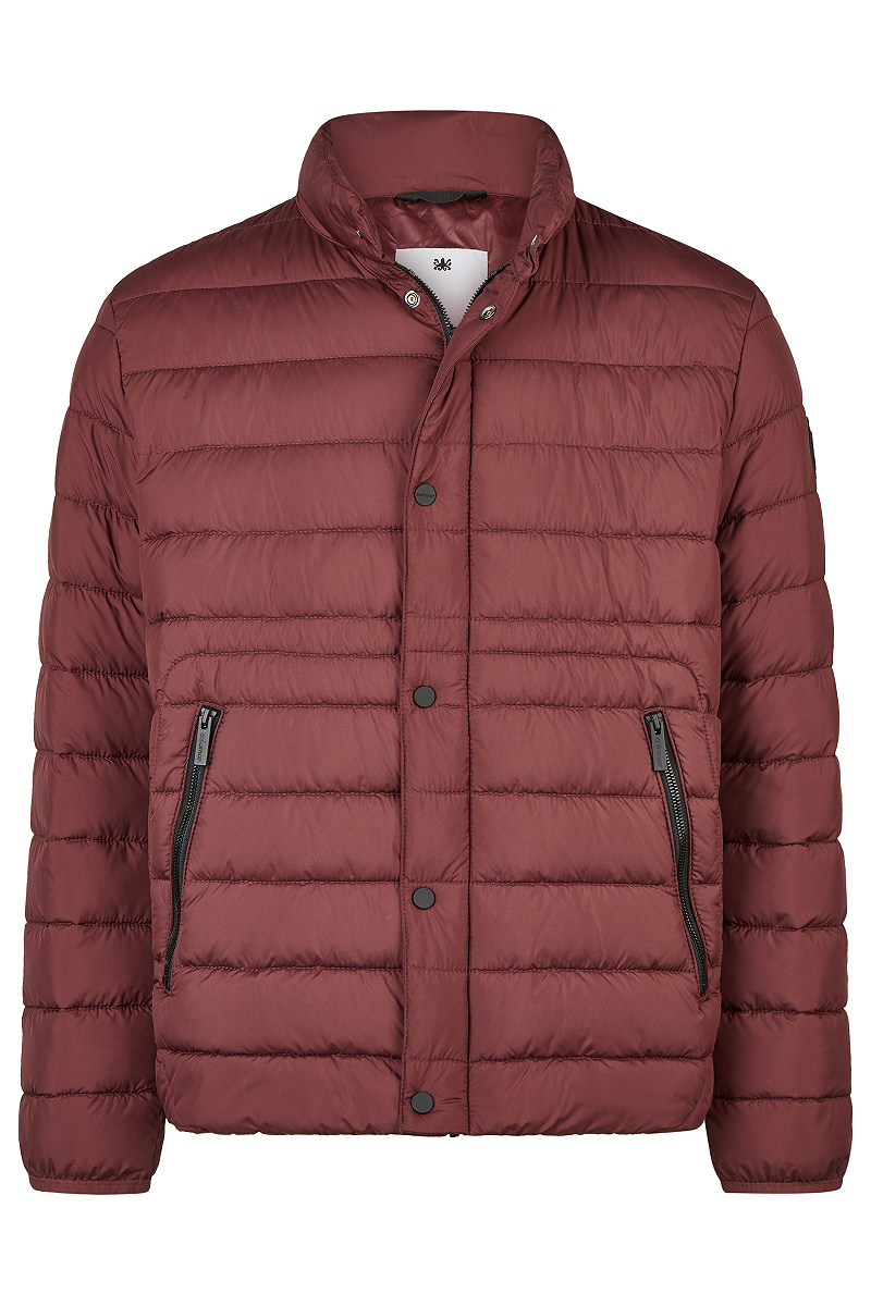 Leichter Steppblouson mit Knopfleiste