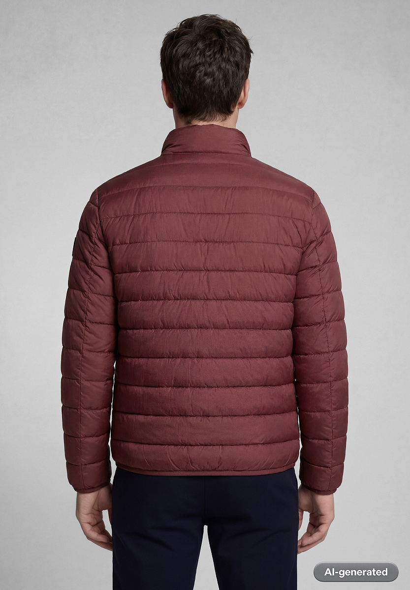 Leichter Steppblouson mit Knopfleiste