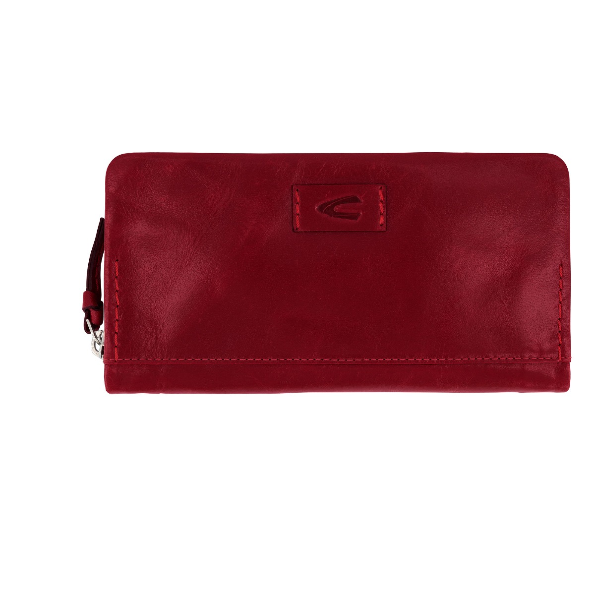 Rise, Long zip wallet, red