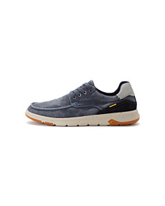 Sneaker used canvas/split NAVY