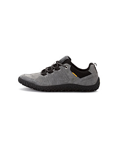 Sneaker pig nubuk GRAU/SCHWARZ