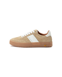 Sneaker split BEIGE/WEISS