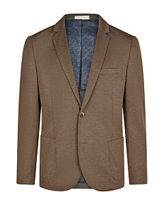 Blazer aus Jersey in Twill-Optik