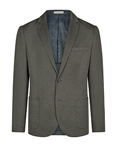 Blazer aus Jersey in Twill-Optik