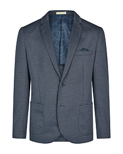 Blazer aus Jersey in Twill-Optik
