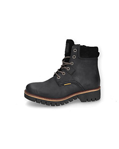 Boots crazy horse/split SCHWARZ