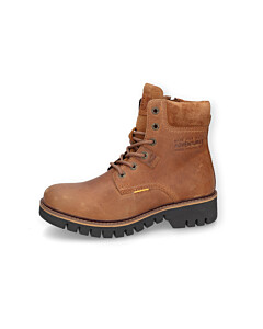 Boots crazy horse/split COGNAC