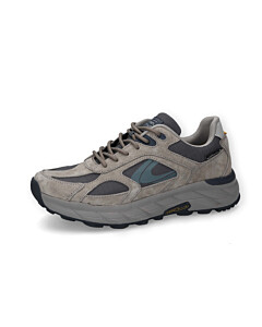 Sneaker pig nubuk/textile STONE/BLAU