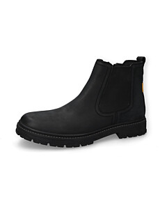 Boots crazy horse/split SCHWARZ