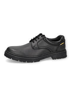 Sneaker crazy horse/split SCHWARZ