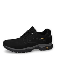 Sneaker crazy horse/split SCHWARZ