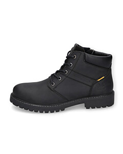 Boots crazy horse/split SCHWARZ