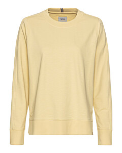 Rundhals Sweatshirt aus reiner Baumwolle