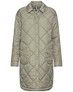 Puffer Steppmantel aus recyceltem Polyester
