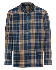 Flanell Karohemd aus reiner Baumwolle