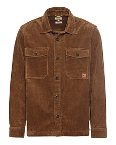 Cord Overshirt aus reiner Baumwolle