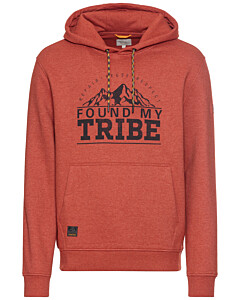 Sweatshirt mit Kapuze aus einem Baumwollmix