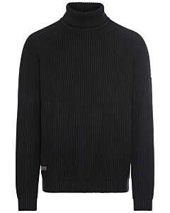 Strickpullover mit Rollkragen