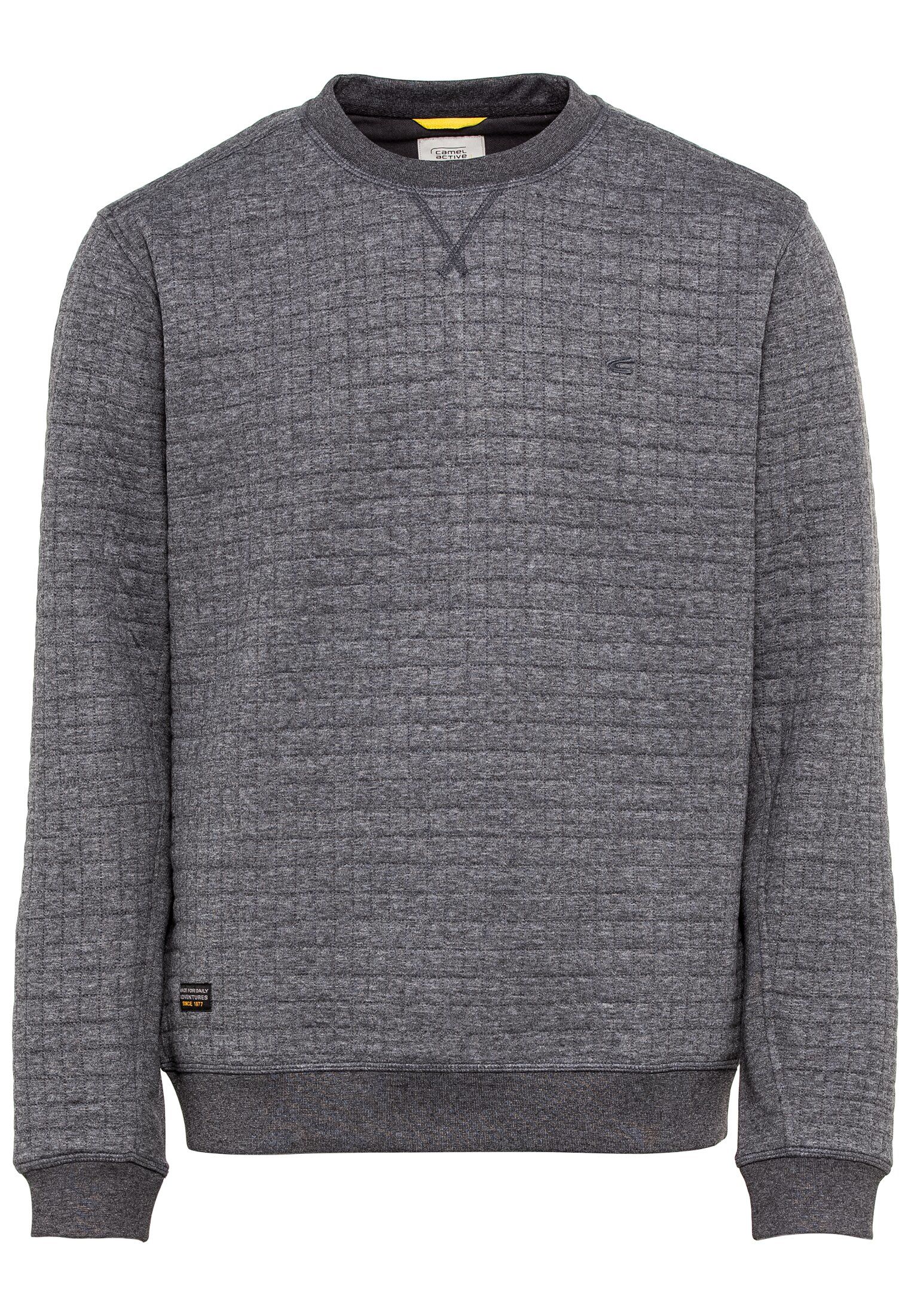camel active Sweatshirt Shadow Grey Herren Strick & Sweat