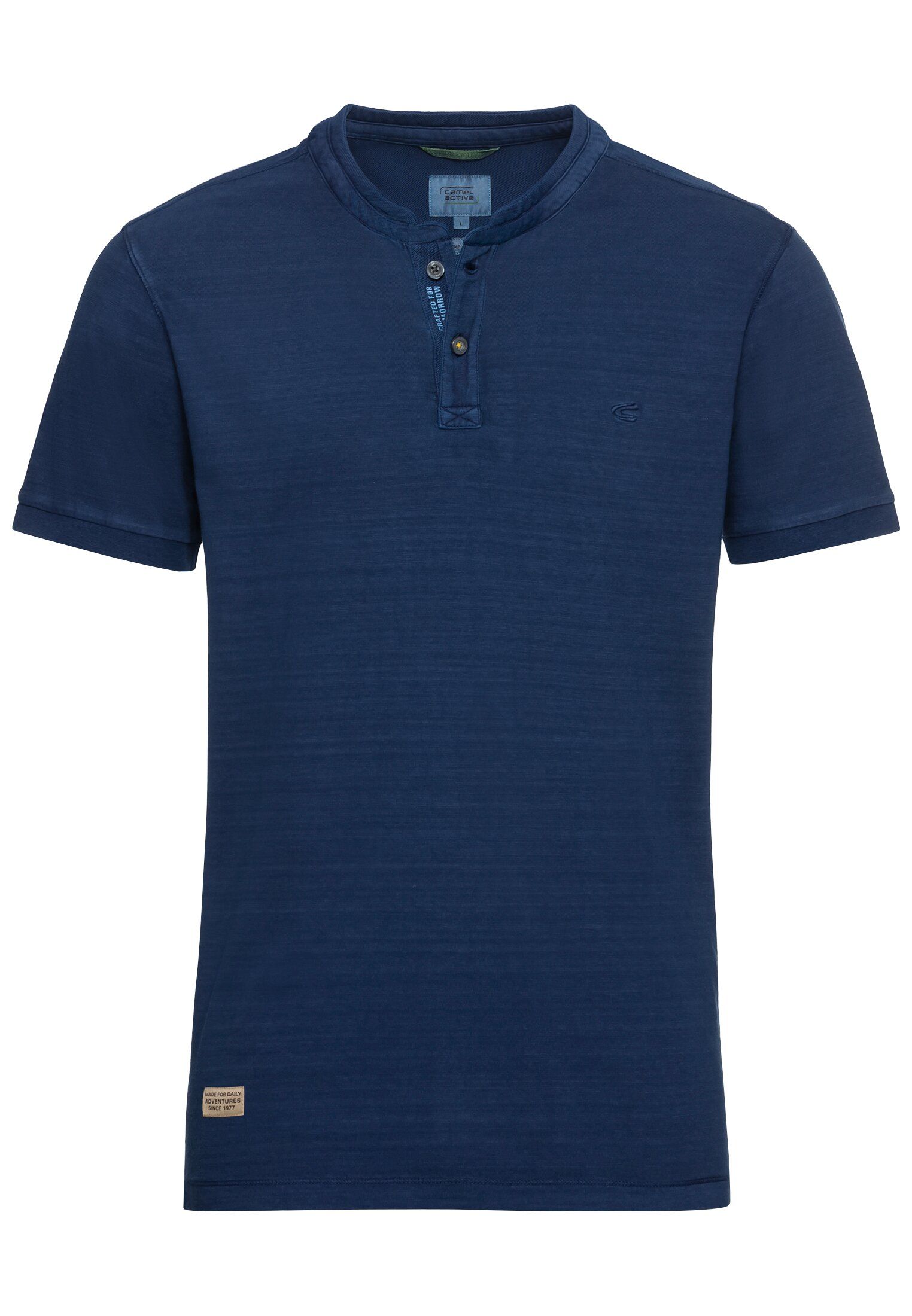 camel active Henley INDIGO Herren Shirts & Polos