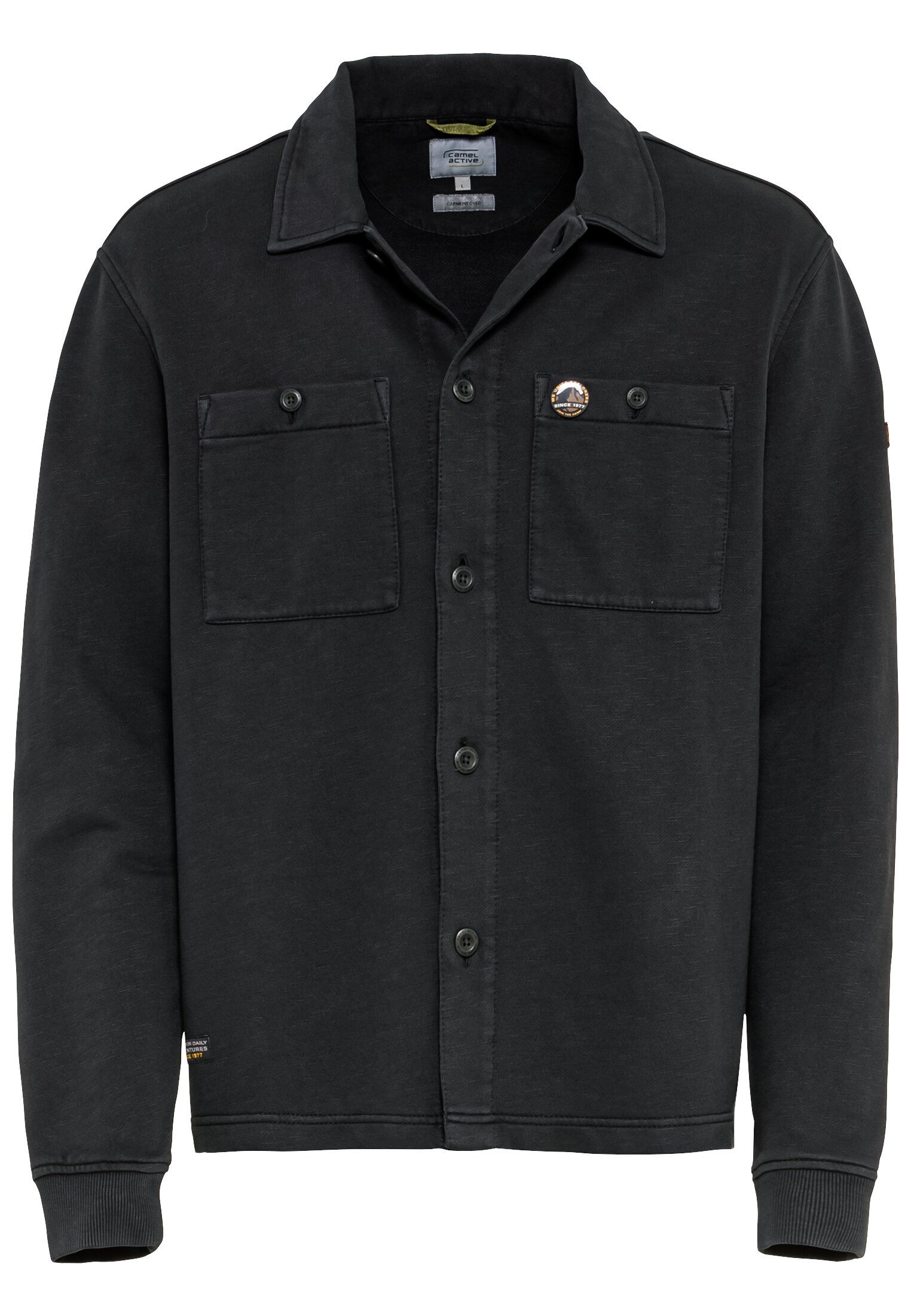 Camel Active Herren Flanell Overshirt Im Karomuster – Urbaner Casual-Look Mit Brusttaschen