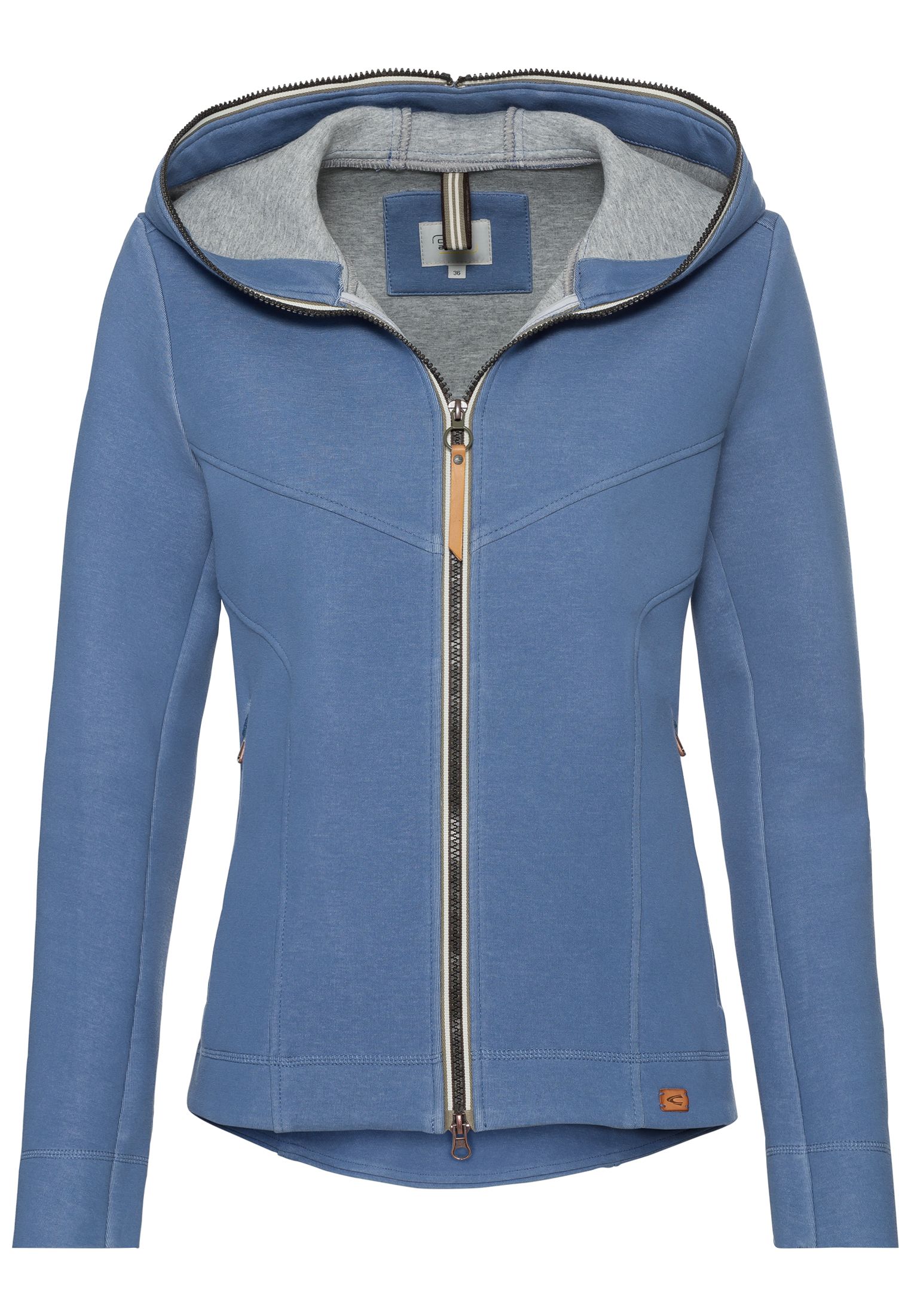 camel active Scuba Hoodie Blue Damen Jacken & Mäntel