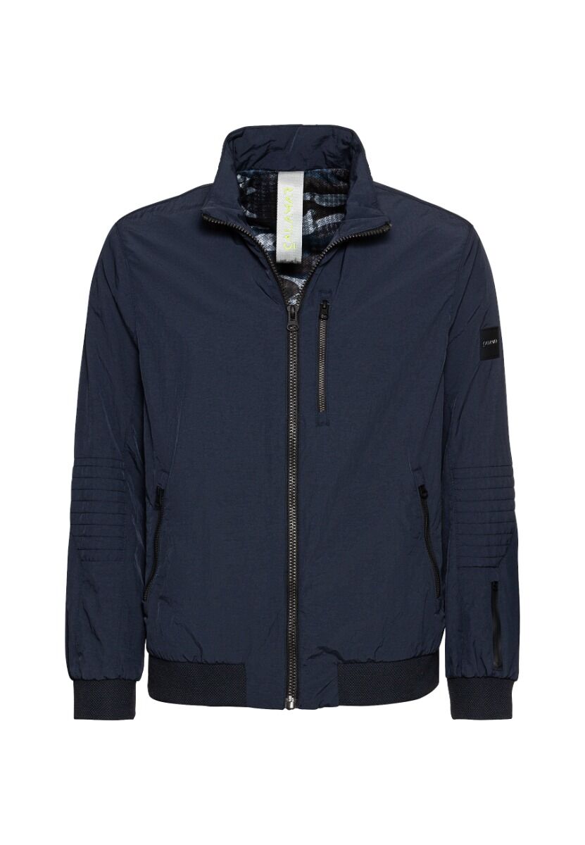 CALAMAR MENSWEAR | Nylon Crincle Blouson | NAVY | Herren Jacken  