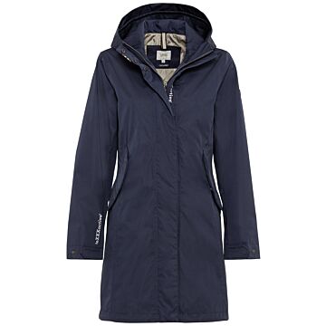 camel active | Funktionsmantel mit Kapuze | night blue | Damen 