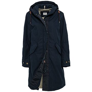 camel active | Funktionsmantel mit Kapuze | night blue | Damen 