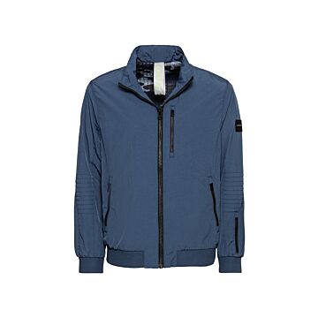 CALAMAR MENSWEAR | Nylon Crincle Blouson | NAVY | Herren Jacken  