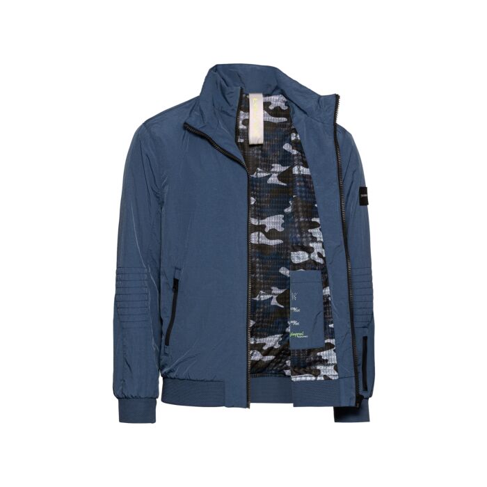 CALAMAR MENSWEAR | Nylon Crincle Blouson | king blue | Herren 