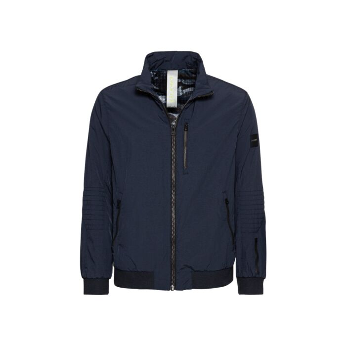 CALAMAR MENSWEAR | Nylon Crincle Blouson | NAVY | Herren Jacken  
