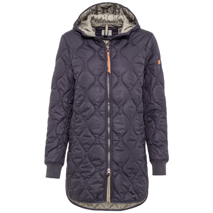 camel active | Funktionsmantel mit Kapuze | night blue | Damen 