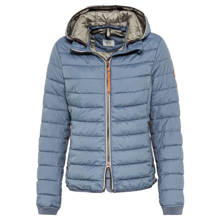 camel active | Steppjacke aus recyceltem Polyester | smoke blue | Damen  Jacken & Mäntel