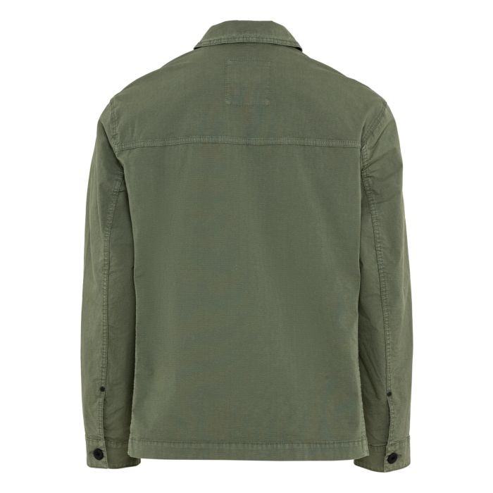 camel active | Overshirt mit 2-Wege Stretch | BOTTLE GREEN 
