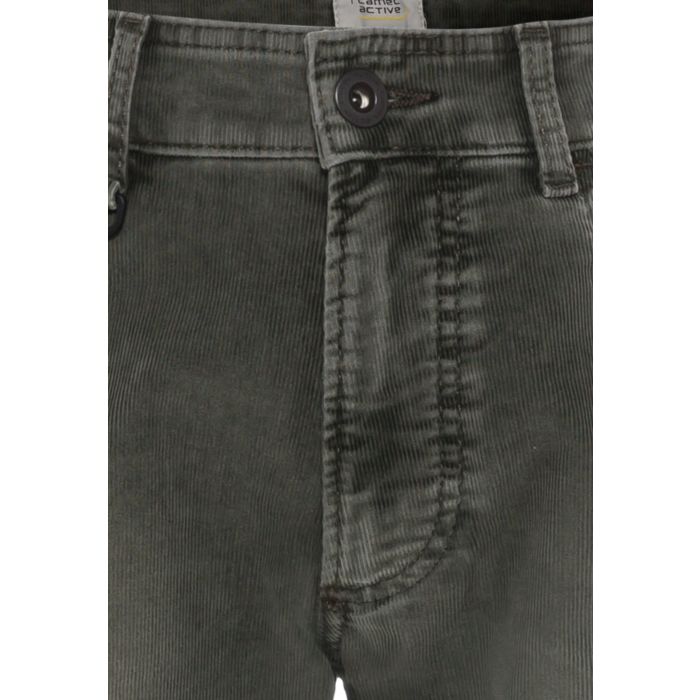 camel active | Cordhose Madison in Slim Fit | LEAF GREEN | Herren  
