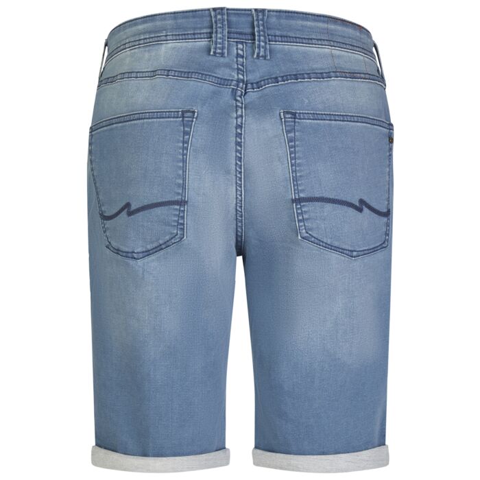 hattric | 5-Pocket Bermuda Jogg Denim | BLEACHED | Herren Shorts